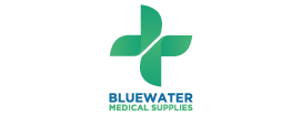 A theme logo of Bluewater Medical Supplies Ltd